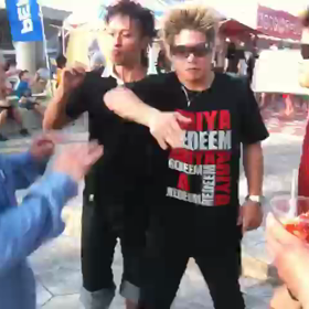 ダンサーが祭りに行くとこうなるの画像