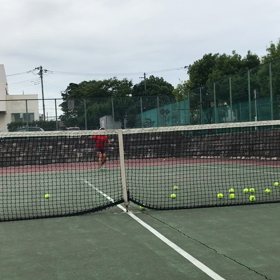 バックハンド調整中！の画像