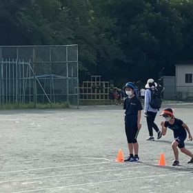 女子リレー練習⑨の画像