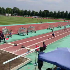 川越市民体育大会走り幅跳び①の画像