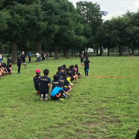 10色リレー バトン渡し⑧の画像