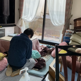 １０日間いた息子が帰っての画像