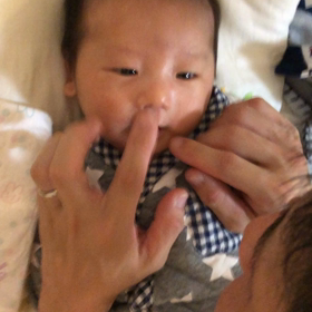 生後１ヶ月の記録の画像