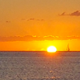 2017～２度目のHawaii夕日の動画の画像