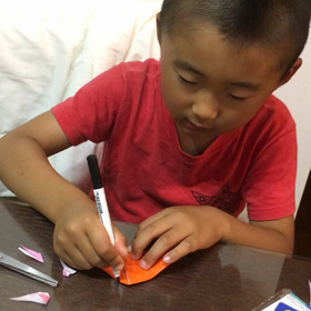 折り紙 動画②の画像