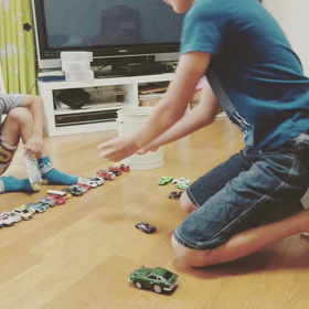 みんなの笑顔みるのが大好きな長男くん❤️の画像