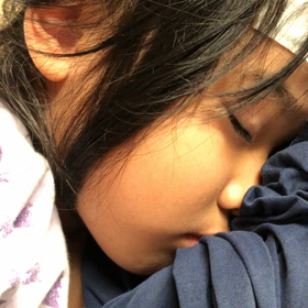 華、誕生日当日の画像