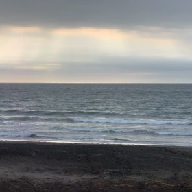 7月20日千葉北、東浪見の朝の波の画像
