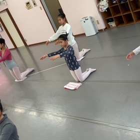 フロアバレエクラスの画像