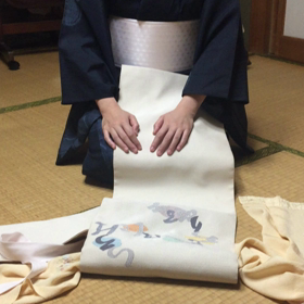 改良枕でお太鼓パート２の画像