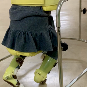 歩行器に乗れた♡の画像