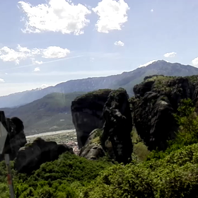 メテオラ観光の画像