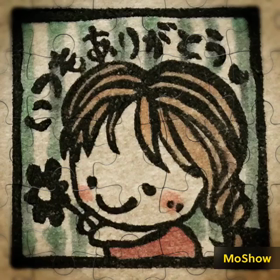 ほのぼの女の子はんこ❀.(*´▽`*)❀.の画像