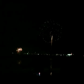 宮島水中花火大会の画像