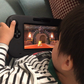 2歳がマリオをした結果の画像