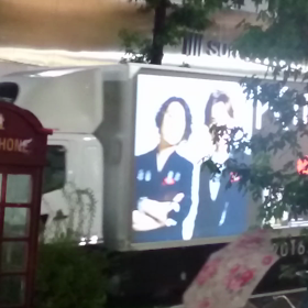 【動画】渋谷「薔薇と太陽」宣伝トラック②の画像