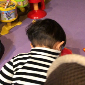 おもちゃの音声に合わせて。の画像