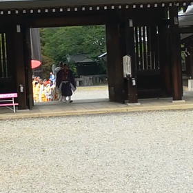 吉野神宮④修験道のなんちゃらの動画を少しの画像