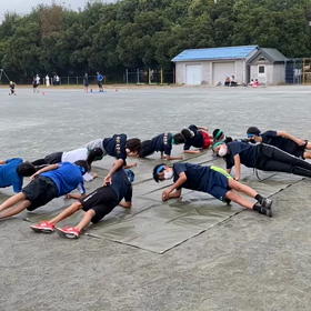 体幹トレーニング①の画像