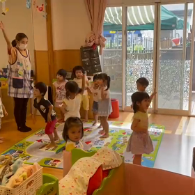 りす組　体操(バナナなの？)③の画像