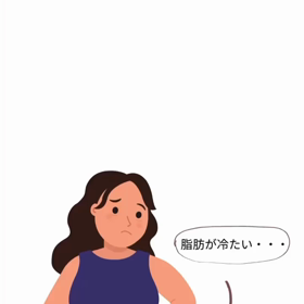 脂肪が冷たい…の画像