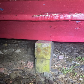 船底修理の画像