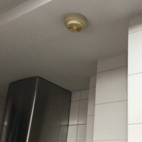 突然の警報機！の画像