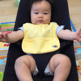 離乳食13日目♡10倍粥＋かぼちゃペーストの画像