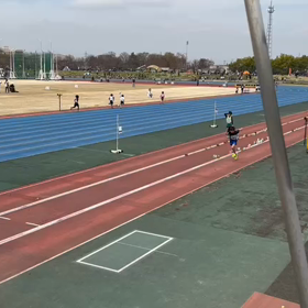 男子走り幅跳び⑪の画像