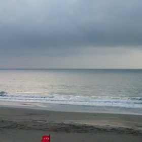 7月22日千葉北、東浪見の朝の波の画像