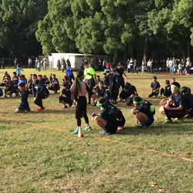 10色リレーバトンパス③の画像