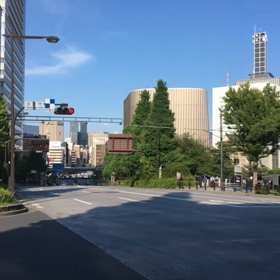 九段坂にての画像