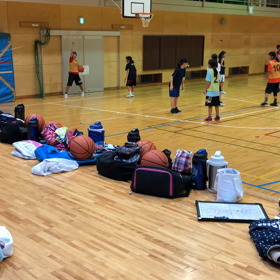 今日のバスケ練習(20190711)の画像