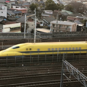 ドクターイエロー見た！の画像