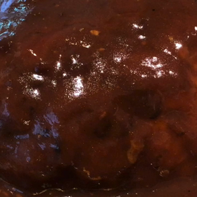 7月1日(水曜日)の#おまかせランチ は#煮込みハンバーグ と、#エビフライ ま...の画像