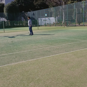 最高の天気の中でテニス。の画像