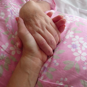 左手の痙攣の画像