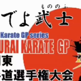 サムライ空手グランプリ協賛の画像