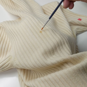 黄変処理の画像