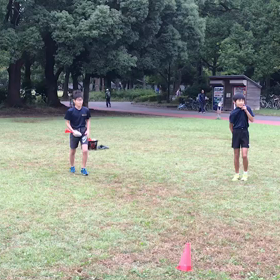 ジャベリックボール投げ本番想定練習26の画像