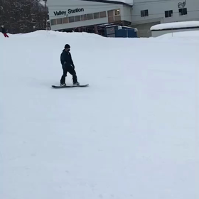 初めてのスノボーの画像