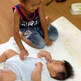 あやし上手の画像