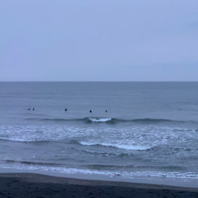 5月21日千葉北、東浪見の朝の波の画像