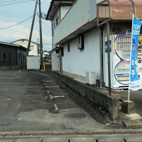 距離感と普段の街並みの画像