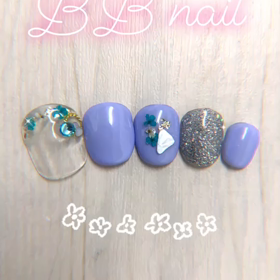 フットネイルの画像