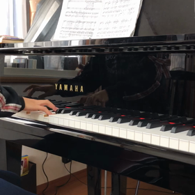 合唱の伴奏の画像