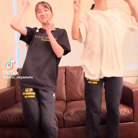 佳林ちゃんTikTokもありがと〜　ほっちゃん可愛い❤️の画像