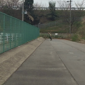 サーフスケート中の画像