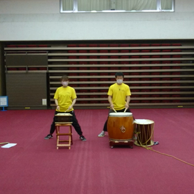 和太鼓体験教室リズム最後の画像