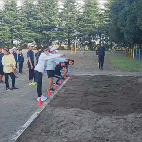 10/7 立ち幅跳び②の画像